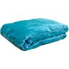 Κουβέρτα Βελουτέ Ημίδιπλη 160x220 6 Lake Blue