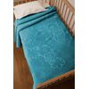 Κουβέρτα Κούνιας 110x140 Βελουτέ Bear 6 Lake Blue