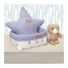 Oliver Baby Des.414 Μαξιλάρι Διακοσμητικό Αστέρι Διπλής Όψης ραφ 37x37