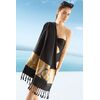 Πετσέτα Θαλάσσης - Παρεό Pestemal 25 Black 90x170 guy Laroche  100% Cotton