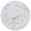 Hpl (High Pressure Laminated) Επιφάνεια Τραπεζιού Απόχρωση White Marble, Εξωτερικού Χώρου