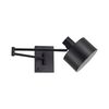 Se21-bl-52-ms1 Adept Wall Lamp Black Wall Lamp With Switcher and Black Metal Shade+