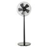 Estia Ανεμιστηρας Σταντ Επιδαπεδιος Levanto 40cm 55w Μαυρος
