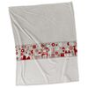 Κουβέρτα  Christmas Ultrasoft 5008 red 110x140 Saint Clair  100% Polyester