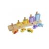 Παιχνίδι Στοίβαξης και Μετρήματος sea Life Orange Tree Toys