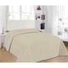 ΚΟΥΒΕΡΛΙ ELEGANCE KING SIZE 240X260 ADAM HOME  ΑΡΜΟΝΙΑ CAPPUCCINO