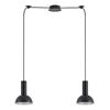 Se21-bl-4-bl2-ms3 Adept Tube Black Pendant Black Metal Shade+