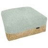 Πουφ Maya Washabi Boho Large 65x65x30 guy Laroche  50% Jute - 50% Cotton