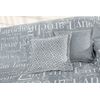 Διακοσμητική Μαξιλαροθήκη Stamp Silver 50x50 guy Laroche  37% Cotton-21%polyester-42% Acrylic