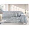 Ριχτάρι Καναπέ Stamp Silver (Τετραθέσιος) 180x350 guy Laroche  37% Cotton-21%polyester-42% Acrylic