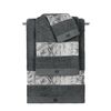 Σετ 3τμχ. Πετσέτες Μπάνιου Beatrice Anthracite guy Laroche Anthracite 100% Cotton 500 Gr/m 2