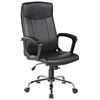 Velco pro Systems Καρεκλα Γραφειου Μαυρη -Διαστασεισ: 62,5x63x110/120cm- Επιφανεια pu & pvc