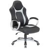 Velco pro Systems Καρεκλα Γραφειου  Gaming Μαυρη-Γκρι- Διαστασεισ: 64x62x110/118cm -Επιφανεια Pu+pvc