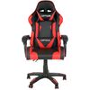 Velco pro Systems Καρεκλα Γραφειου Gaming -Μαυρη-Κοκκινη- Επιφανεια pvc