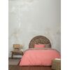 Σετ Παπλωματοθήκη Υπέρδιπλη Abalone - Brown / Terracotta Nima Home 220x240