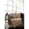 Ριχτάρι Πολυθρόνας 180x180 palamaiki throws collection sicilia black/gold