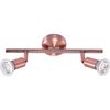 Σποτ Μεταλλικό Χάλκινο 31x8x16cm Λαμπτήρες 2xgu10 homelighting saba 77-3547
