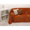 Ριχτάρι Τριθέσιου 180x280 anna riska unicolour chenille throws collection des.1300 terracotta