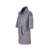 Παιδικό Μπουρνούζι Με Κουκούλα Νο8 nef-nef junior kids-21/grey 100% Βαμβάκι