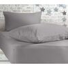 Σεντόνι king size Μεμονωμένο Με Λάστιχο 180x200+35cm​ Βαμβάκι nef-nef jersey/ light gray 029421