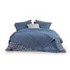 Κουβερλί Υπέρδιπλο 230x240 nef-nef blue collection karina blue microfiber/polyester
