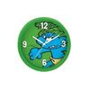Παιδικό Ρολόι Τοίχου Δ.25cm smurf green be27313