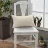 Διακοσμητικό Μαξιλάρι 30x50cm teoran aragona-1 70% Βαμβάκι-30% Πολυεστέρας/Εκρού