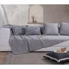 Ριχτάρι Τριθέσιου Καναπέ 170x300cm Βαμβάκι/ Πολυεστέρας nef-nef aronia - grey 035766