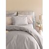 Σεντόνι King Size 180x200+32 Etoile/2 Silver με Λάστιχο