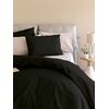 Σεντόνι King Size 180x200+32 Etoile/2 jet Black με Λάστιχο