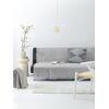 Ριχτάρι Πολυθρόνας Labi Grey