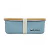 Lunchbox με Καπάκι από Bamboo 900ml Μπλε