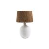 Επιτραπέζιο Φωτιστικό Fajra Seagrass White Beige (37x37x64) Soulworks 0880008