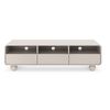 Έπιπλο Τηλεόρασης Albion με Συρτάρια Λευκό Kazmir 160x44x39cm