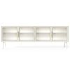 Έπιπλο Τηλεόρασης Lumi Λευκό Kazmir 181x82x39cm