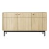 Μπουφές Japandi Φυσικό dab Linea 153x83x39cm