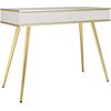 Κονσόλα  oro Λευκό με Χρυσό 102x80x50cm