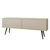Έπιπλο Τηλεόρασης Oro_mdf Μπεζ 135x53x32cm
