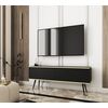 Έπιπλο Τηλεόρασης Oro_mdf Ανθρακί  135x53x32cm