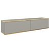Κρεμαστό Έπιπλο Τηλεόρασης oro Γκρι 135x30x32cm