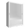 Ντουλάπα Συρόμενη 24113-Mjmmw-150 Χρώμα Λευκό 150x200x62 cm