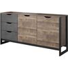 Μπουφές Arden: Sand Gragne+matera 161x78.6x39.6cm