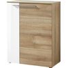 Παπουτσοθήκη Duett  Φυσικό Riviera+λευκό High Gloss 70x90x38cm