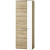 Ντουλάπα Εισόδου Duett 70x200x38cm Φυσικό Rivviera+λευκό