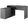 Γραφείο τεο Γραφίτης 138x76x50,4-110cm