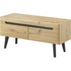 Έπιπλο Τηλεόρασης Nordi Artisan+μαύρο 107x50x40cm