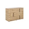 Confidence Συρταριέρα με 3 Συρτάρια  121x 45x80εκ. Artisan oak