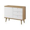 Μπουφές 21103-pr-s Riviera+λευκό 107x83x40cm
