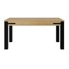 Cork Τραπέζι Επεκτεινόμενο 160/205x90x77εκ. Golden oak / Μαύρο