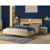 Galys Κρεβάτι Διπλό 174x204x103εκ. ( για Στρώμα 160x200εκ. ) Rookwood oak